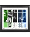 FANATICS AUTHENTIC STEVE LARGENT SEATTLE SEAHAWKS FRAMED 15" X 17" PLAYER PANEL COLLAGE
