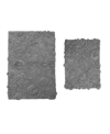 Home Weavers Modesto 2-pc. Bath Rug Set In Grey