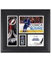 FANATICS AUTHENTIC VICTOR HEDMAN TAMPA BAY LIGHTNING FRAMED 15" X 17" PLAYER COLLAGE WITH A PIECE OF GAME-USED PUCK