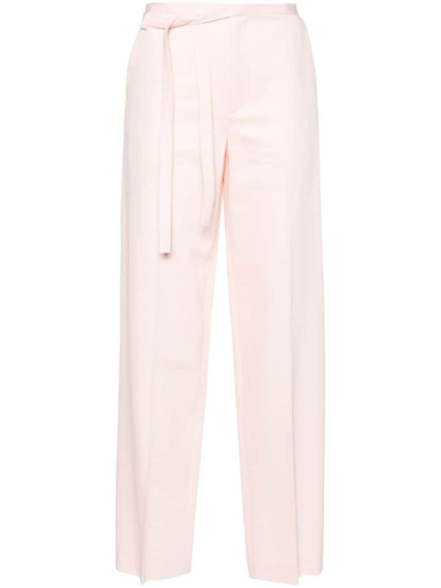 Kenzo Trousers In Light Pink