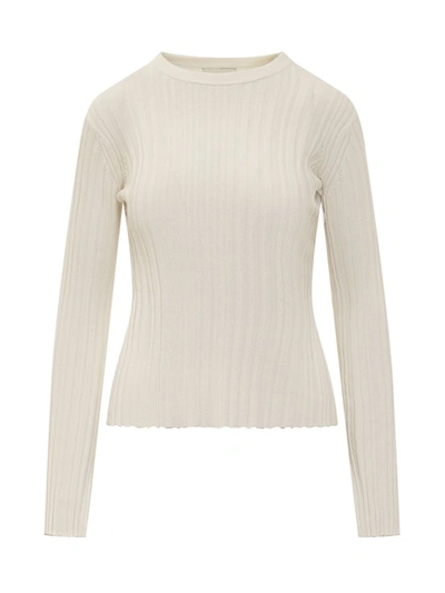 Loulou Studio Top In Rice Ivory