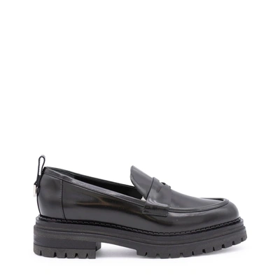 Sergio Rossi Flat Shoes In Black