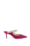 Jimmy Choo Bing 65 Slip-on Mules In Boysenberry (purple)