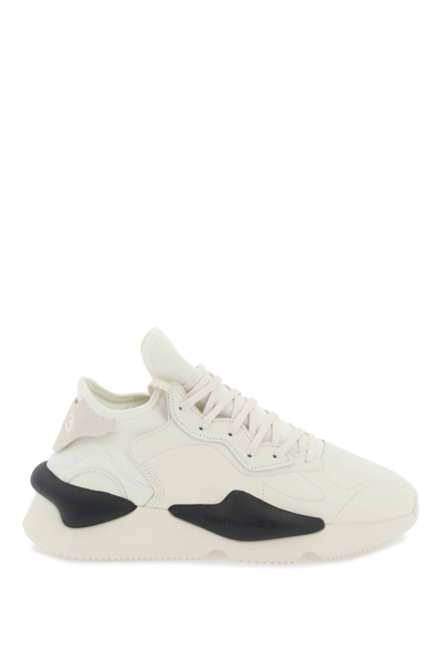 Y-3 Kaiwa Sneakers In Crewht Owhite Black (white)