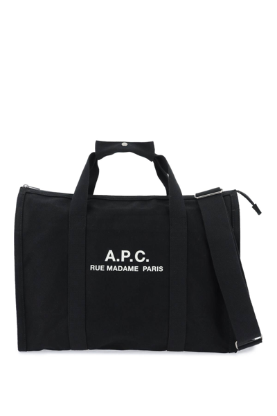 Apc A.p.c. Récupération Tote Bag In Noir (black)