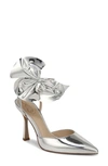 Sam Edelman Halie Bow Heel Soft In Soft Silver