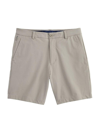 Vineyard Vines Men's On-the-go Cotton-blend Shorts In Khaki