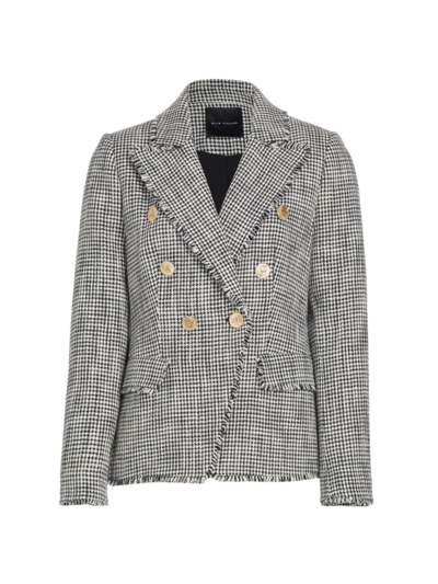 Elie Tahari Women's The Chana Cotton-blend Tweed Double-breasted Blazer In Essen Tweed