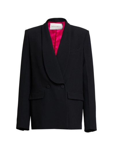 Nina Ricci Oversized Double-breasted Blazer In U9000