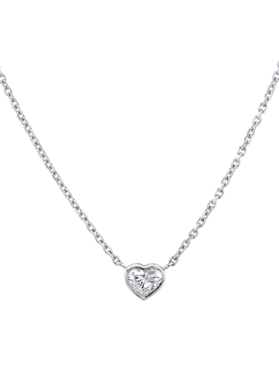 Anita Ko Women's Sterling Silver & 0.40 Tcw Diamond Pendant Necklace In White Gold