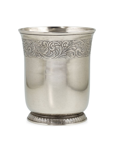 Labrazel San Lorenzo Waste Basket In Pewter