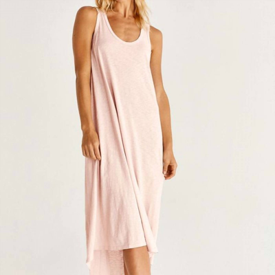 Z Supply Amalfi Dress In Pink Sky