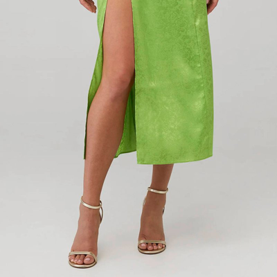 Ronny Kobo Marlo Skirt In Green