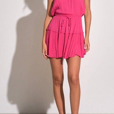 Elan Strapless Dress In Pink