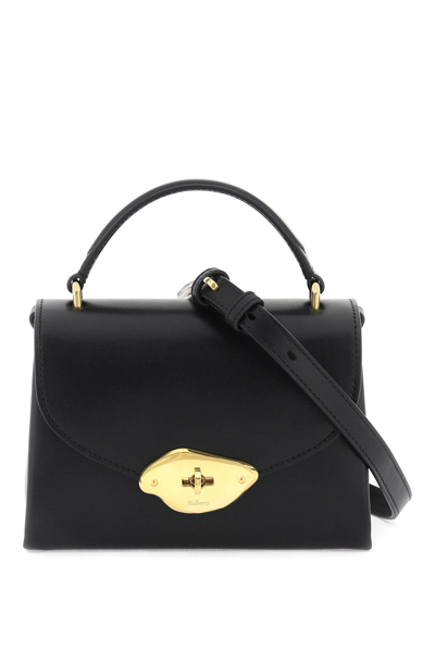 Mulberry Small Lana Top Handle Crossbody Bag In Black