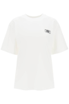 ROTATE BIRGER CHRISTENSEN T-SHIRT WITH LOGO EMBROIDERY