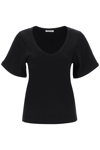 By Malene Birger Lunai Organic Cotton Blend T-shirt In Black (black)