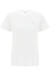 Isabel Marant Étoile Isabel Marant Etoile Aby Regular Fit T-shirt In White (white)