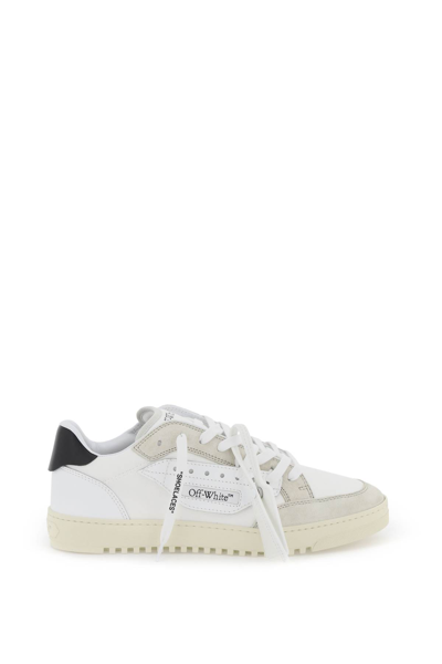 Off-white 5.0 Sneakers In White,beige