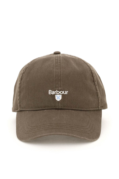 Barbour Cascade Baseball Cap In Olive (green)