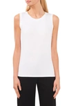 Halogen Back Keyhole Tank In White