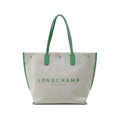 Longchamp 女士essential Toile系列手提单肩包托特包购物袋