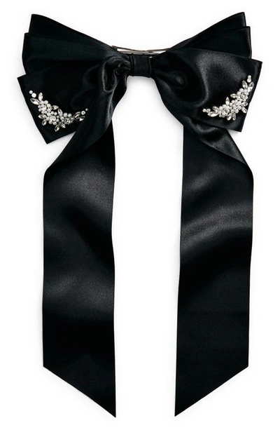 SIMONE ROCHA EMBELLISHED BOW HAIR CLIP