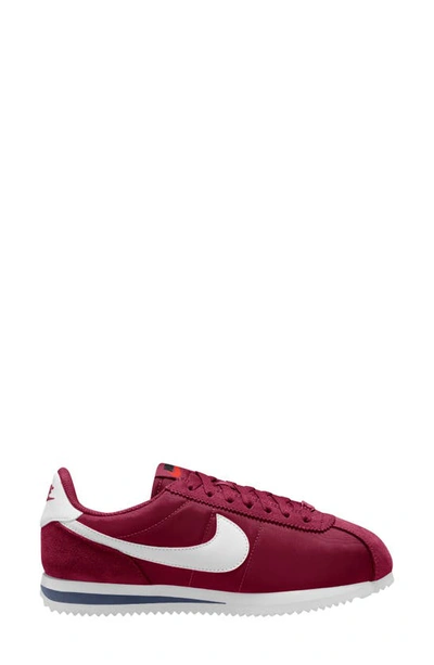 Nike Cortez Sneaker In Team Red