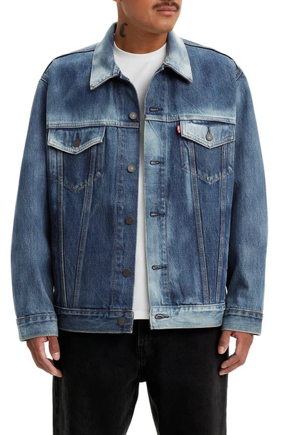 Levi's Relaxed Fit Denim Trucker Jacket In Real Love