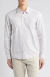 HUGO BOSS LIAM DITSY PRINT BUTTON-UP SHIRT