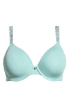 Natori Pure Luxe Underwire T-shirt Bra In Morning Dew/ Smoky