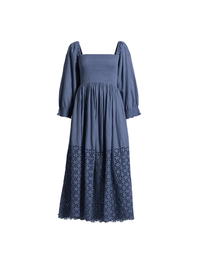 Free People Women's Perfect Storm Midi In Blue