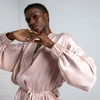 Lunya Washable Silk Robe In Delicate Pink