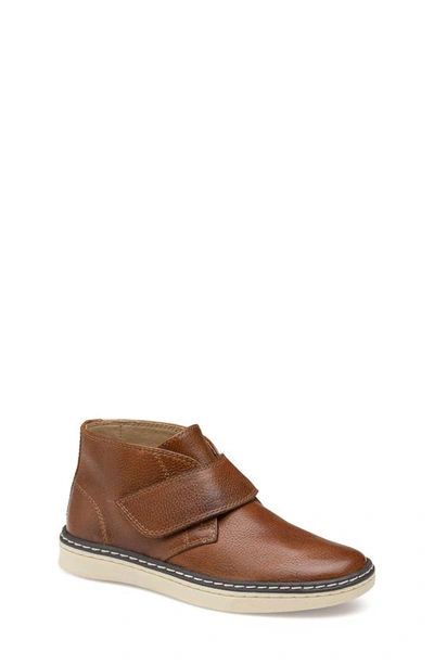 Johnston & Murphy Mcguffey Chukka Boot In Tan Full Grain