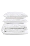 CALVIN KLEIN WASHED PERCALE COMFORTER & SHAMS SET