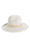 NORDSTROM NORDSTROM PACKABLE BRAIDED PAPER STRAW PANAMA HAT