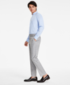 TOMMY HILFIGER MEN'S MODERN-FIT THFLEX STRETCH PATTERNED PERFORMANCE PANTS