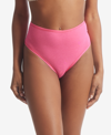 Hanky Panky Playstretch High-waist Thong In Miami Pink