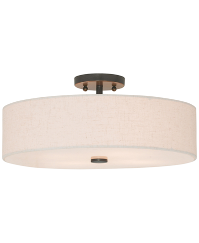 LIVEX MERIDIAN SEMI FLUSH LIGHT