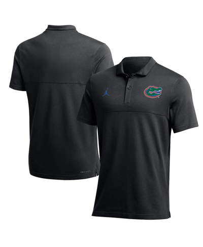 Jordan Men's  Black Florida Gators 2022 Coaches Performance Polo Shirt