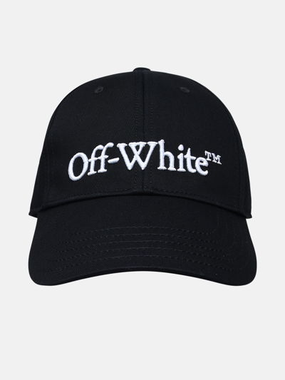 Off-white Black Cotton Hat