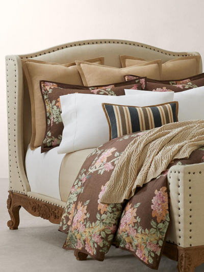 Ralph Lauren Harlow Duvet Cover & Sham Collection In Forest Brown