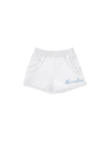 Monnalisa Fleece Shorts With Ruffles In 0090