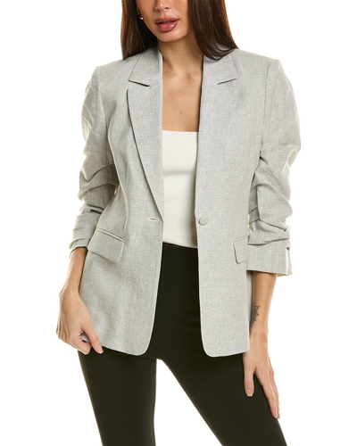 Elie Tahari Women's The Victoria Linen-blend Blazer In Brown