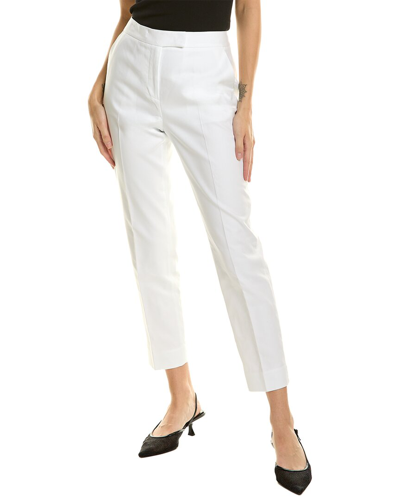Elie Tahari Juliette Womens Capri Flat Front Dress Pants In Sky White