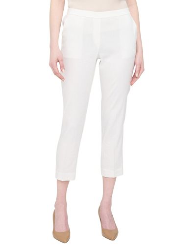 Theory Treeca Pull On Trouser In White