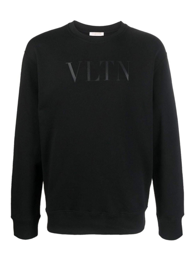 Valentino Jersey Sweatshirt In Black