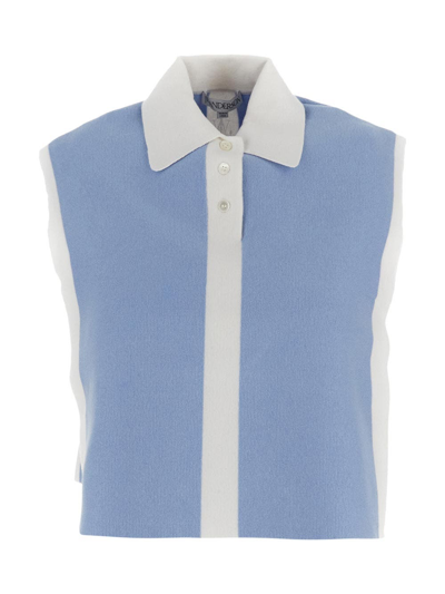Jw Anderson Sleeveless Top In Blue