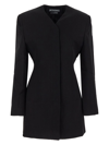 Jacquemus Black Les Sculptures 'la Robe Cubo' Minidress In Black