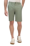 LUCKY BRAND LUCKY BRAND STRETCH TWILL FLAT FRONT SHORTS